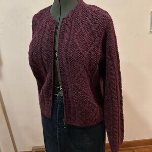 Icelandic Design vintage chunky cardigan size large